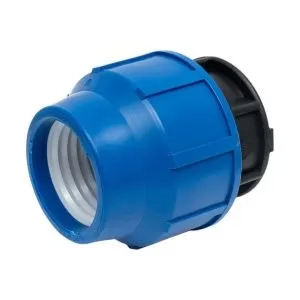 Муфта ПНД 63 x Н1 1/2" PN16 POLIEXT фото