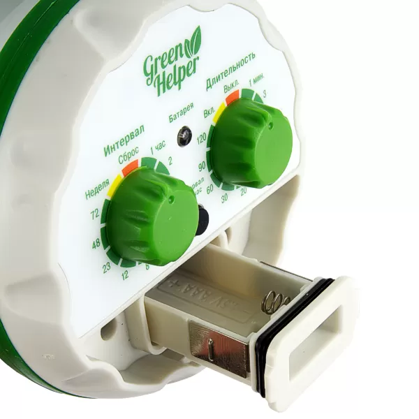 Таймер подачи воды GREEN HELPER GA-319N (1 зона) на батареях ААА фото