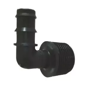 Уголок для капельной трубки 16 х 1/2" Штуцер Plast Project фото